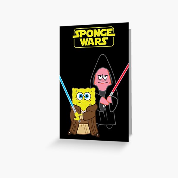 Sponge Wars Greeting Card RB2909 product Offical Anime Stationery Merch