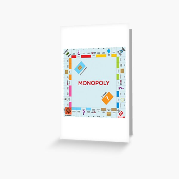 Monopoly Greeting Card RB2909 product Offical Anime Stationery Merch