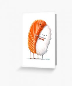 Sushi Hug Greeting Card RB2909 product Offical Anime Stationery Merch