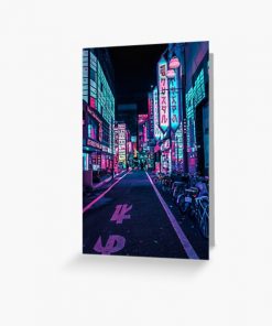 Tokyo - A Neon Wonderland Greeting Card RB2909 product Offical Anime Stationery Merch