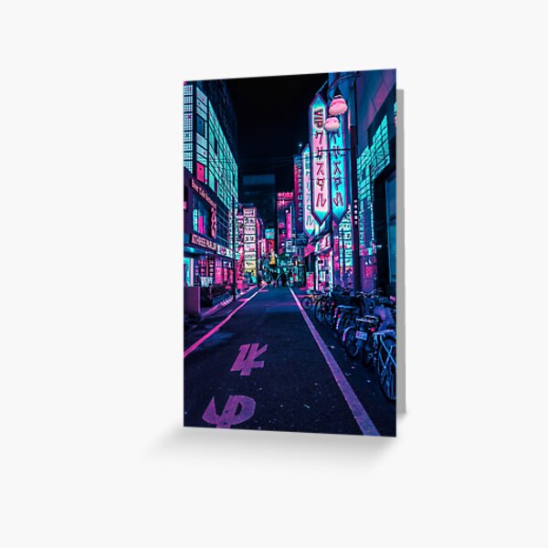 Tokyo - A Neon Wonderland  Greeting Card RB2909 product Offical Anime Stationery Merch