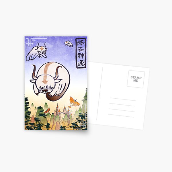 Appa- the last airbender Postcard RB2909 product Offical Anime Stationery Merch