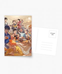 Karasuno Team Postcard RB2909 product Offical Anime Stationery Merch