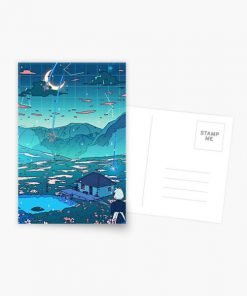 Crystal Shower Postcard RB2909 product Offical Anime Stationery Merch