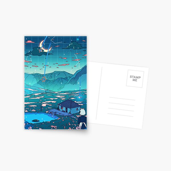 Crystal Shower Postcard RB2909 product Offical Anime Stationery Merch