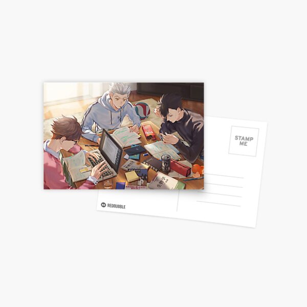 Haikyuu Rivals Postcard RB2909 product Offical Anime Stationery Merch