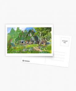 Kiki's Delivery Service Cottagecore Vibes Postcard RB2909 product Offical Anime Stationery Merch