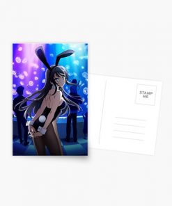 Mai Sakurajima (Anime Cover) Postcard RB2909 product Offical Anime Stationery Merch