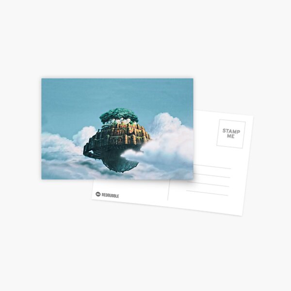 Castle in the Sky Postcard RB2909 product Offical Anime Stationery Merch
