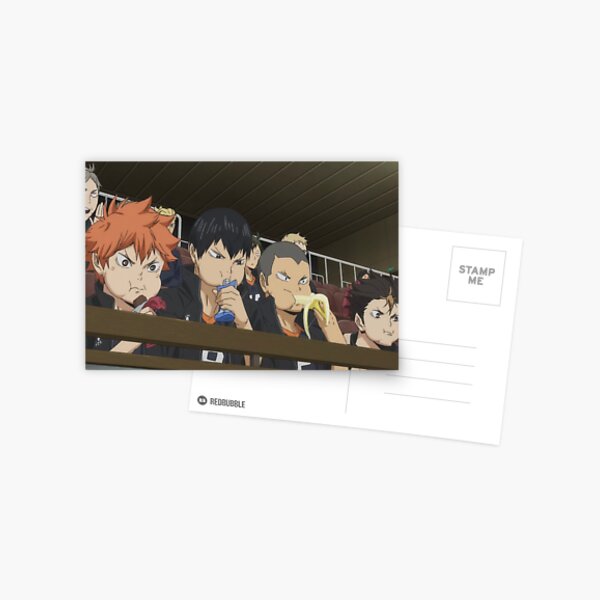 Haikyuu Angry Hungry Bois Postcard RB2909 product Offical Anime Stationery Merch