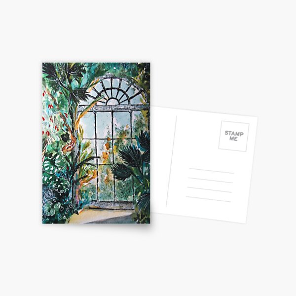 Greenhouse watercolor Postcard RB2909 product Offical Anime Stationery Merch