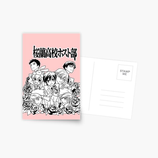 OURAN HIGH SCHOOL HOST CLUB Postcard RB2909 product Offical Anime Stationery Merch