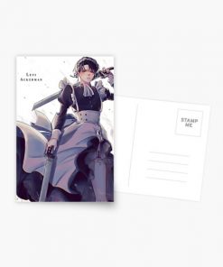 Maid Levi Ackerman Attack on Titan Postcard RB2909 product Offical Anime Stationery Merch
