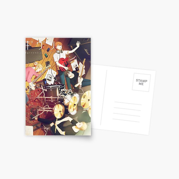 GIVEN Postcard RB2909 product Offical Anime Stationery Merch
