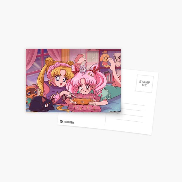 Playing Videogames Postcard RB2909 product Offical Anime Stationery Merch