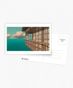 Spirited Away Bathhouse Postcard RB2909 product Offical Anime Stationery Merch