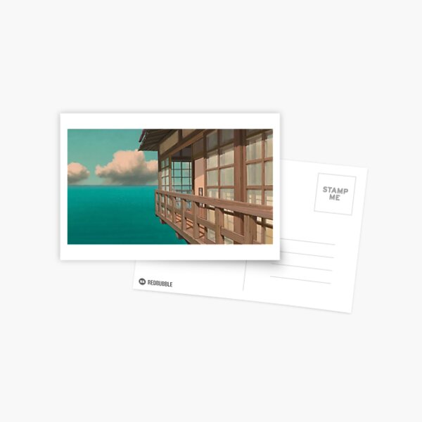Spirited Away Bathhouse  Postcard RB2909 product Offical Anime Stationery Merch
