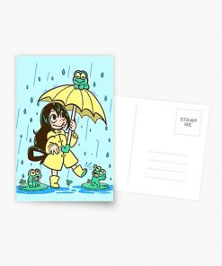 Best Frog Girl Postcard RB2909 product Offical Anime Stationery Merch