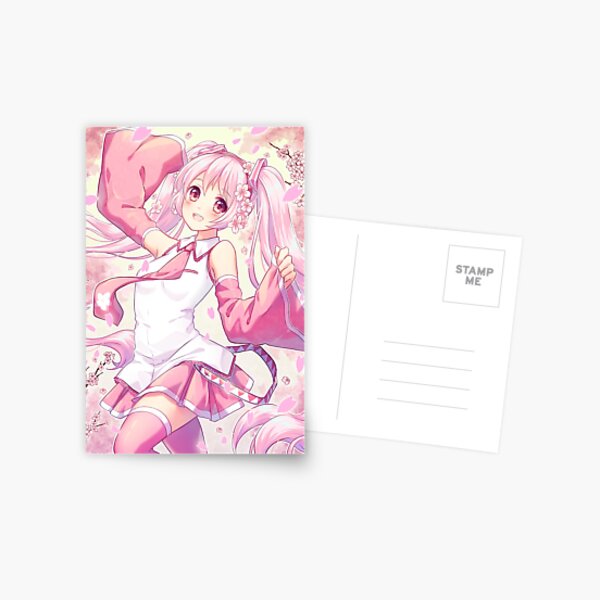 Sakura Miku Postcard RB2909 product Offical Anime Stationery Merch