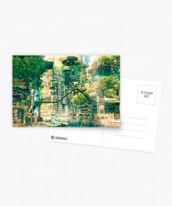 Anime fantasy urban Postcard RB2909 product Offical Anime Stationery Merch