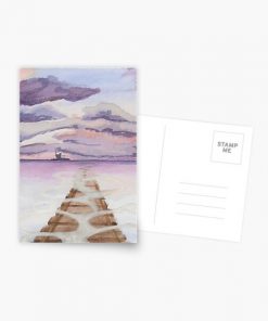 Spirited Away Watercolour Still Postcard RB2909 product Offical Anime Stationery Merch