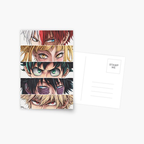 Heroes eyes Postcard RB2909 product Offical Anime Stationery Merch