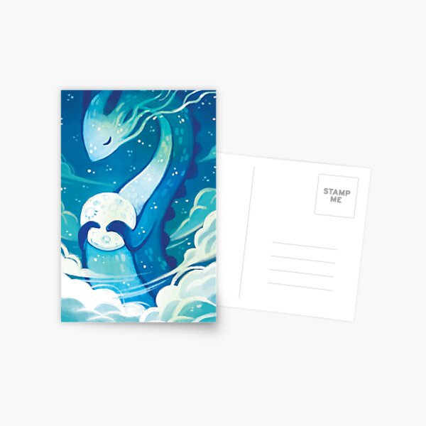 Moon Dragon Postcard RB2909 product Offical Anime Stationery Merch