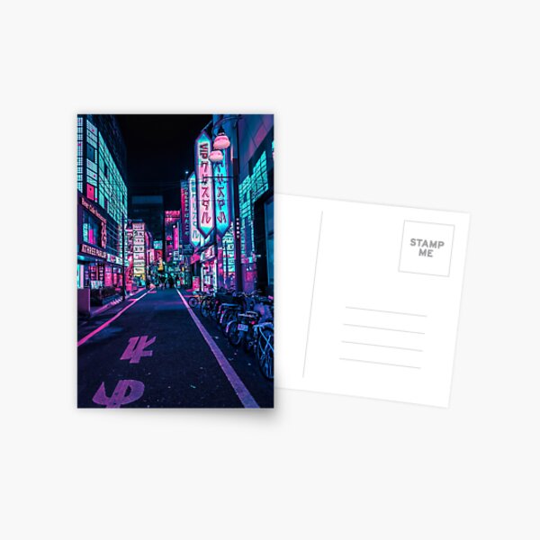 Tokyo - A Neon Wonderland  Postcard RB2909 product Offical Anime Stationery Merch