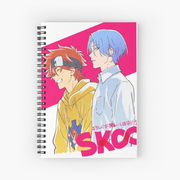 SK8 The Infinity Reki & Langa Spiral Notebook RB2909 product Offical Anime Stationery Merch