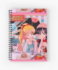 SPACE BURGER Spiral Notebook RB2909 product Offical Anime Stationery Merch