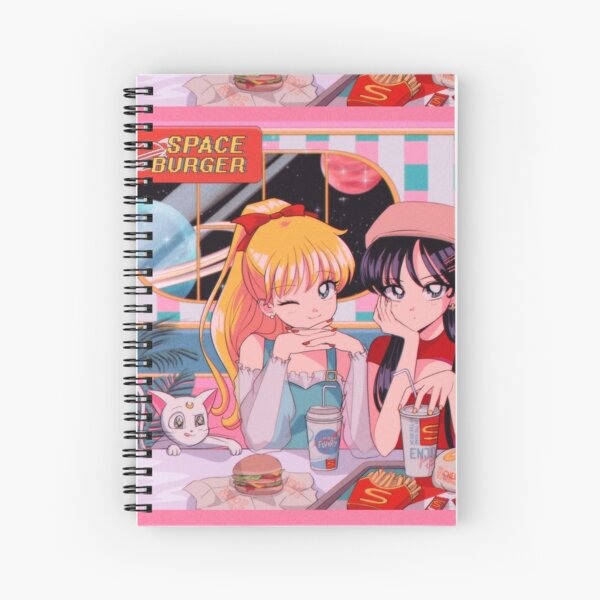 SPACE BURGER Spiral Notebook RB2909 product Offical Anime Stationery Merch