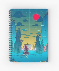 To the next adventure! Spiral Notebook RB2909 product Offical Anime Stationery Merch
