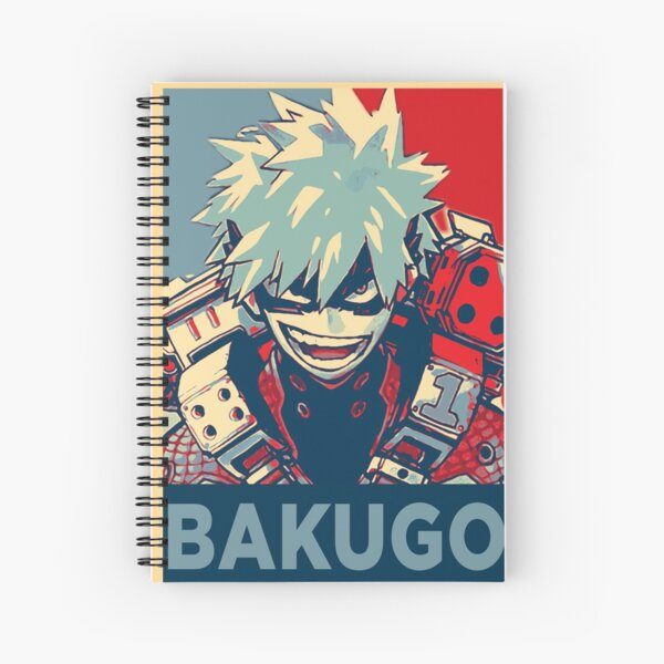Katsuki Bakugo HOPE Spiral Notebook RB2909 product Offical Anime Stationery Merch