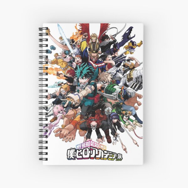 Class 1-A Heroes Spiral Notebook RB2909 product Offical Anime Stationery Merch