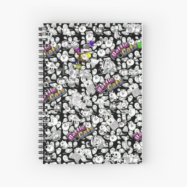 Battle Cats Spiral Notebook RB2909 product Offical Anime Stationery Merch