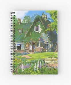 Kiki's Delivery Service Cottagecore Vibes Spiral Notebook RB2909 product Offical Anime Stationery Merch