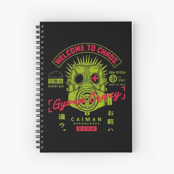 Dorohedoro - Kaiman Spiral Notebook RB2909 product Offical Anime Stationery Merch