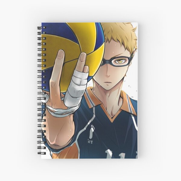 Haikyuu Tsukishima Kei Spiral Notebook RB2909 product Offical Anime Stationery Merch