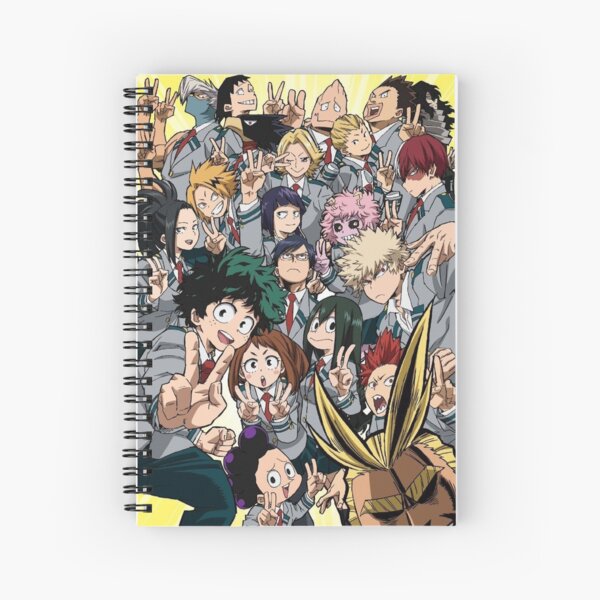My Hero Academia characters Spiral Notebook RB2909 product Offical Anime Stationery Merch