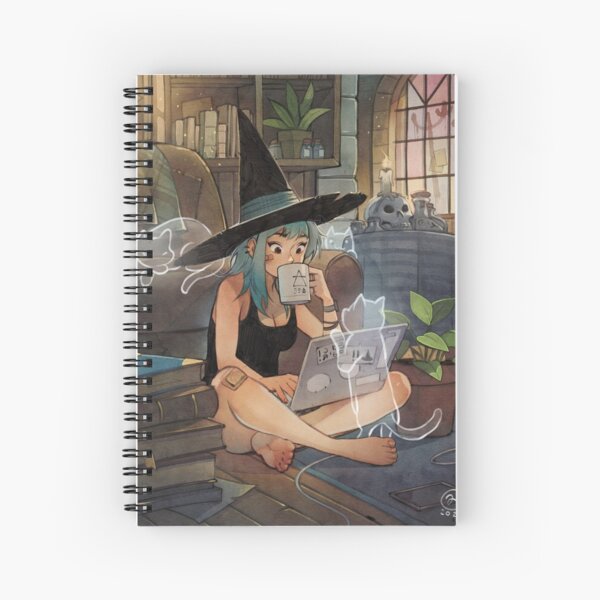 Morning Coffee Spiral Notebook RB2909 product Offical Anime Stationery Merch