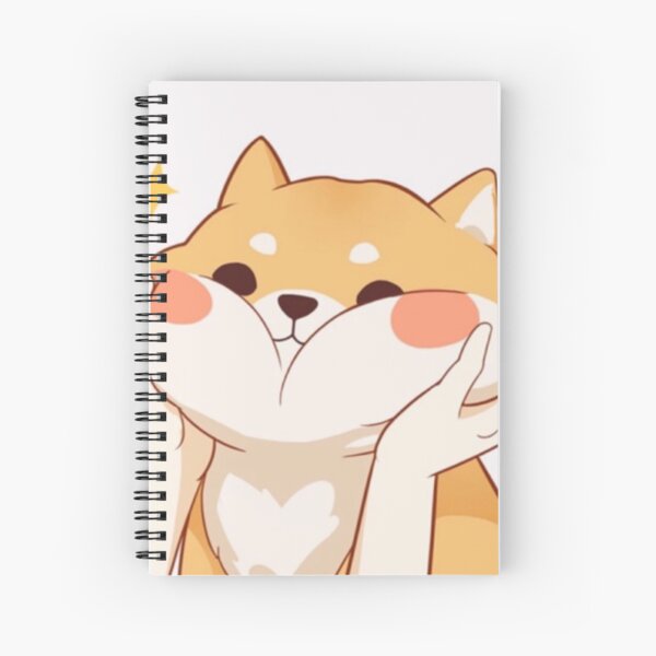 Kawaii Shiba inu Spiral Notebook RB2909 product Offical Anime Stationery Merch