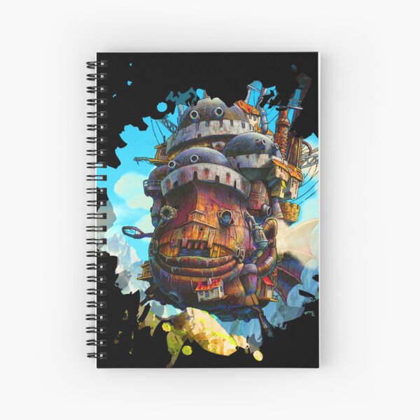 Howls painting Spiral Notebook RB2909 product Offical Anime Stationery Merch
