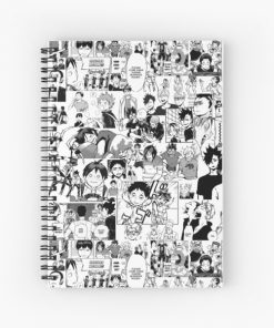 Haikyuu!! - Manga Collage Spiral Notebook RB2909 product Offical Anime Stationery Merch