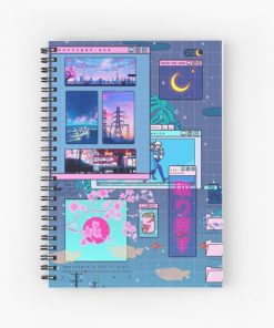 SeerLight desktop night Spiral Notebook RB2909 product Offical Anime Stationery Merch