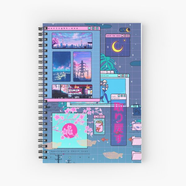 SeerLight desktop night Spiral Notebook RB2909 product Offical Anime Stationery Merch