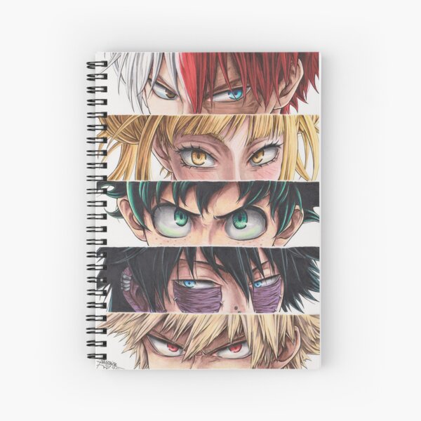 Heroes eyes Spiral Notebook RB2909 product Offical Anime Stationery Merch