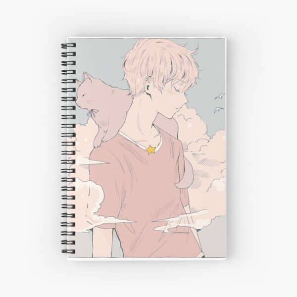 dozing off. Spiral Notebook RB2909 product Offical Anime Stationery Merch
