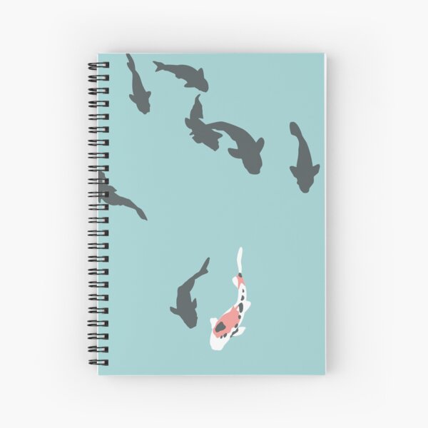 A Silent Voice - Koi Fish Spiral Notebook RB2909 product Offical Anime Stationery Merch