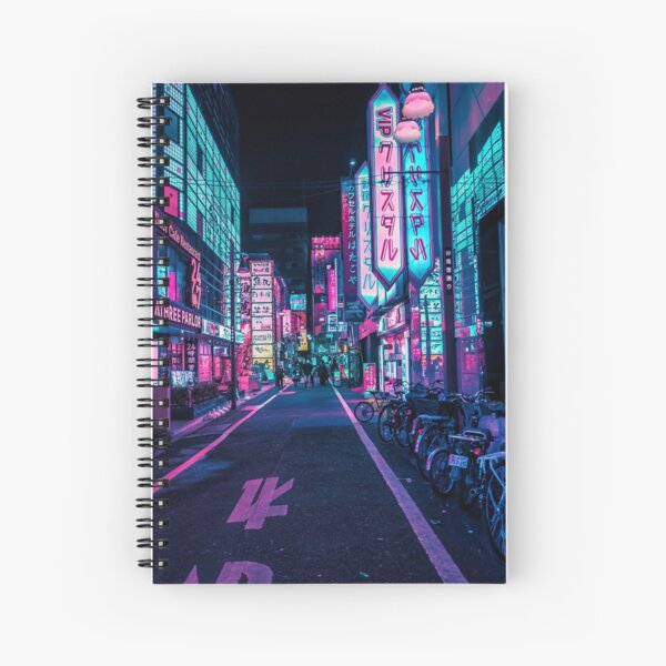 Tokyo - A Neon Wonderland  Spiral Notebook RB2909 product Offical Anime Stationery Merch