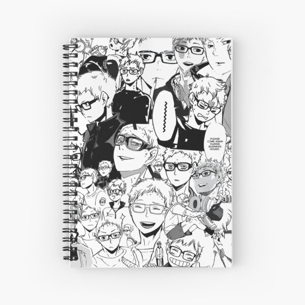 Tsukki Spiral Notebook RB2909 product Offical Anime Stationery Merch